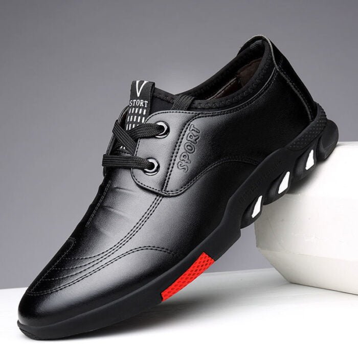 Lightweight Leather Business Shoes